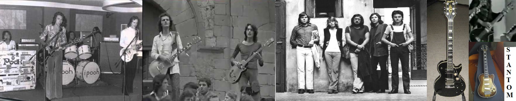 Stantom, chitarre e bassi anni  70s!
