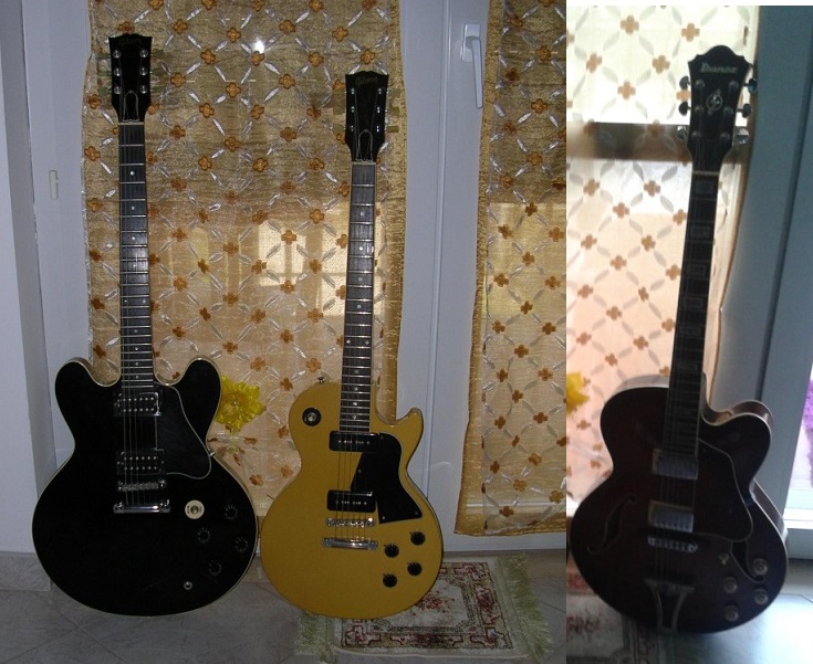 Una chitarra Gibson dedicata ad un chitarrista di origini italiane.
