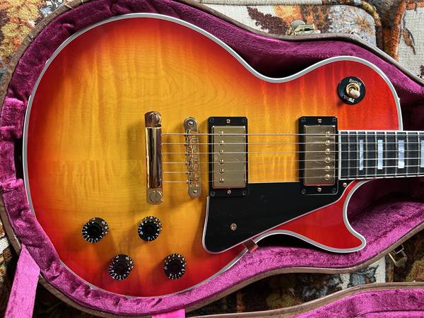 Gibson Les Paul Custom e tastiera in Richlite 