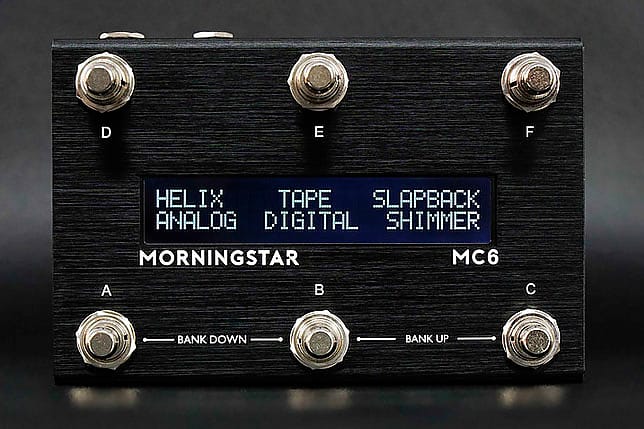 MIDI Controller • Morningstar MC6 mkII