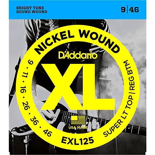 D'Addario 9-46 Nickel Wound