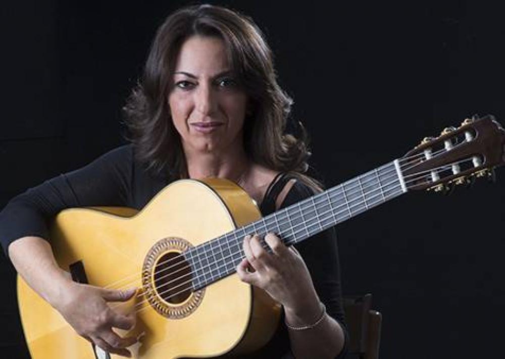 Angela Centola, Juan Martin e la chitarra flamenca
