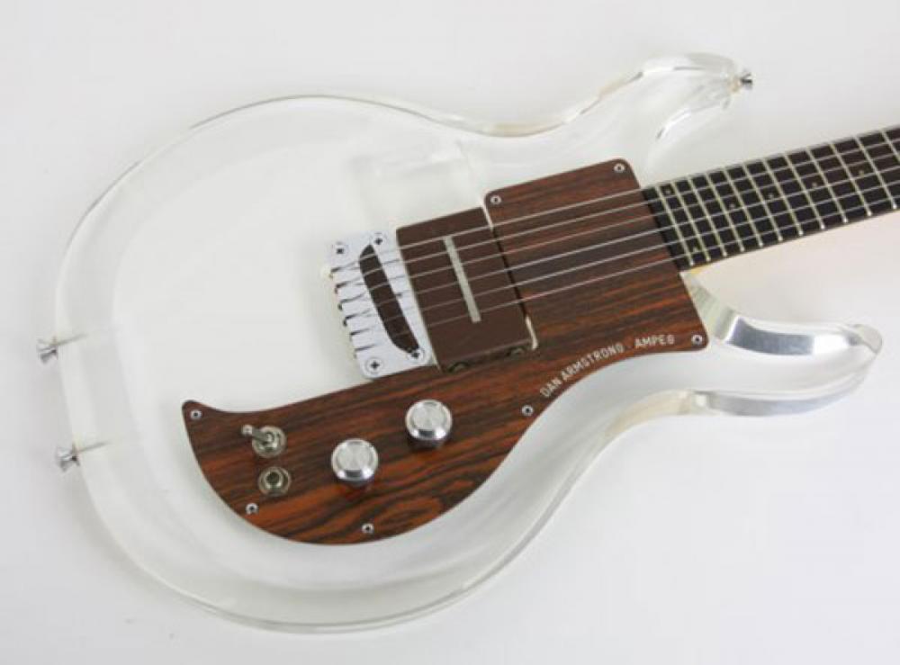 1969 Ampeg Dan Armstrong: la chitarra trasparente