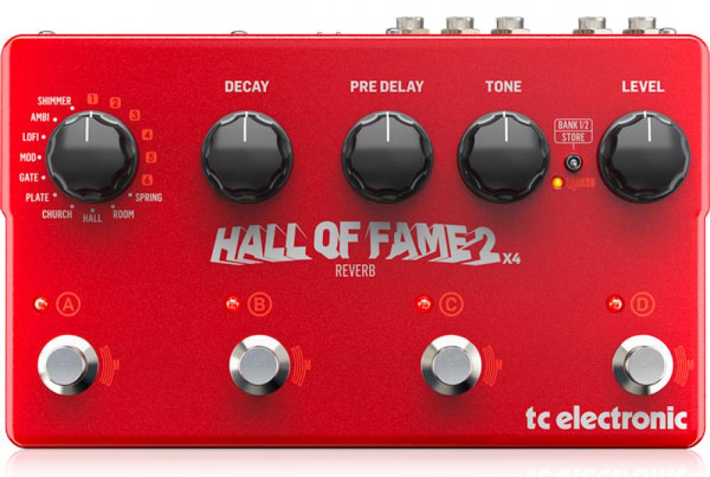 Hall Of Fame 2 X4 quadruplica il riverbero TC Electronic