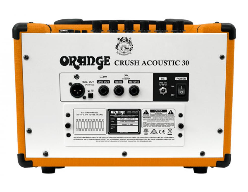Crush Acoustic 30: Orange diventa acustica