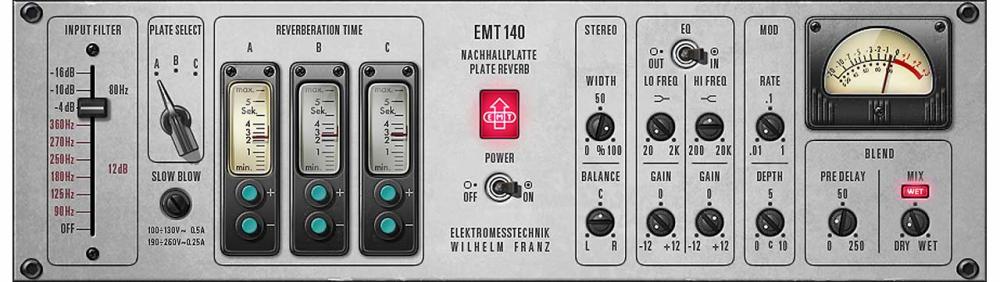 Studio Icons - EMT 140 plate reverb