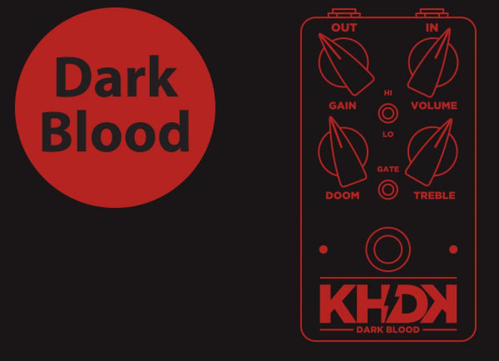 KHDK Dark Blood: il MOSFET hi-gain di Kirk Hammett