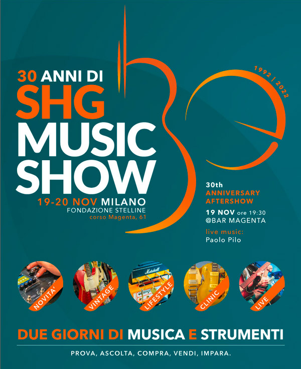 Gli espositori e le sale di SHG Music Show 2022