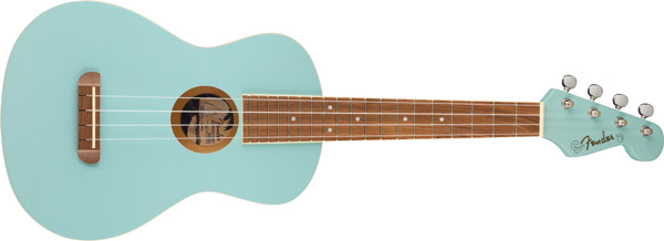 Fender espande gli ukulele California Coast con inediti e legni esotici