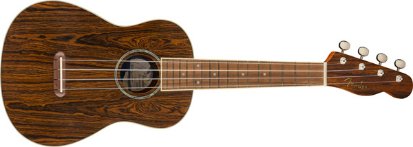 Fender espande gli ukulele California Coast con inediti e legni esotici
