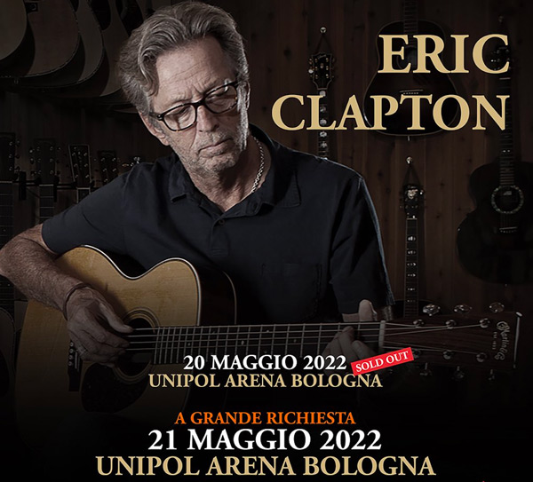 Eric Clapton positivo al Covid-19: rinviati i concerti di Bologna e Milano