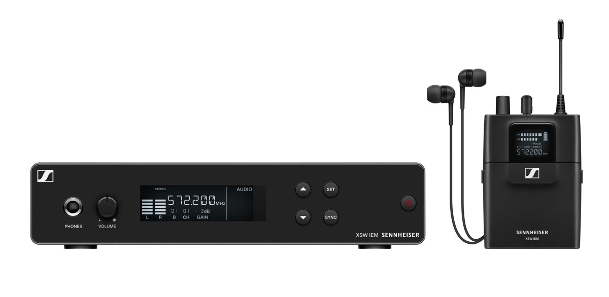 XS Wireless IEM di Sennheiser: qualità e pressione sonora