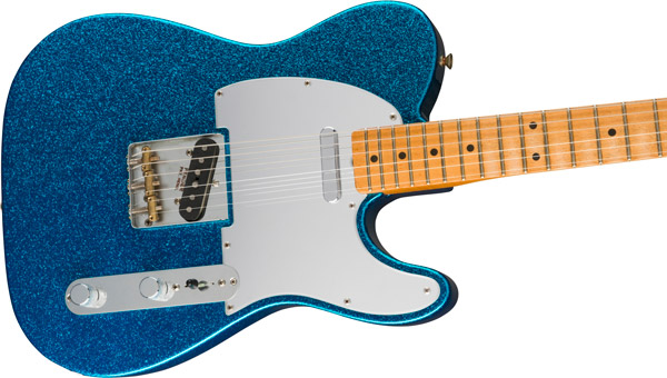 Fender replica la Telecaster brillantinata del '58 di J Mascis