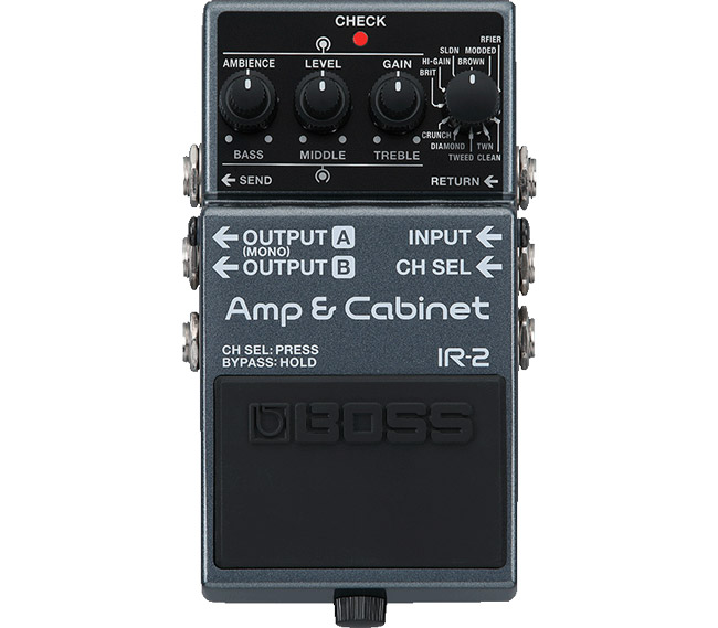IR-2: BOSS sfida gli amp-sim compatti con audio via USB