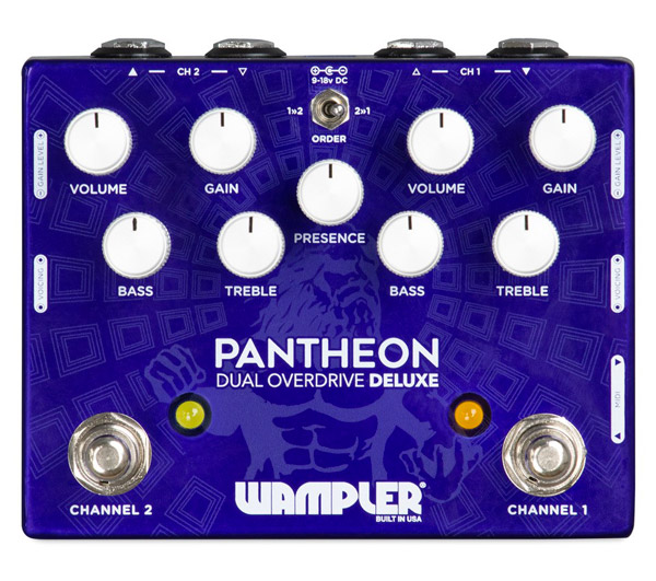 Wampler Pantheon Deluxe: Bluesbreaker alla massima potenza