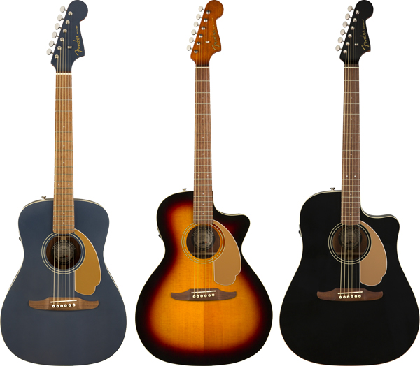 California Player Series: restyling per le acustiche Fender accessibili