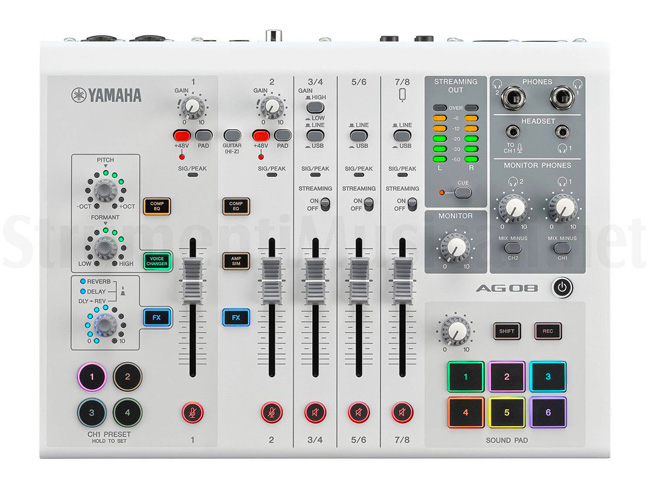 Yamaha espande la gamma di mixer AG per gli streamer