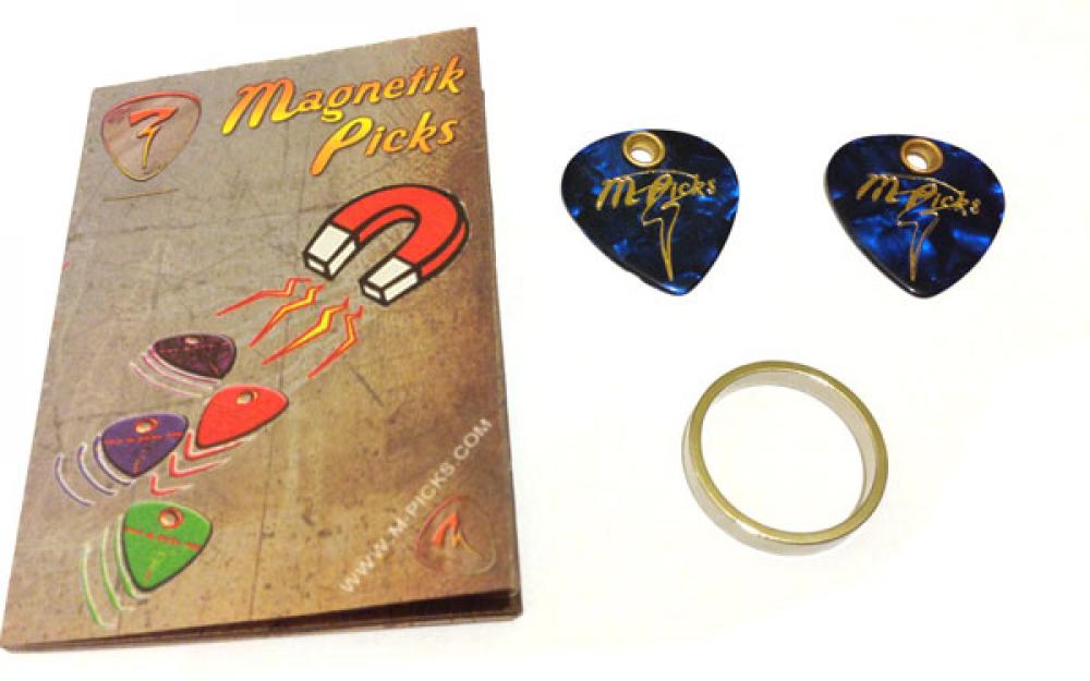 Plettro M-Picks con anello magnetico: il mio tesoro