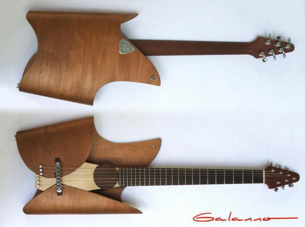 Leaf Guitar: la flat top senza il top