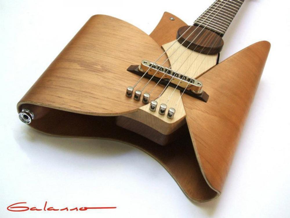 Leaf Guitar: la flat top senza il top