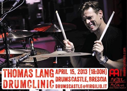Drum Clinic con Thomas Lang