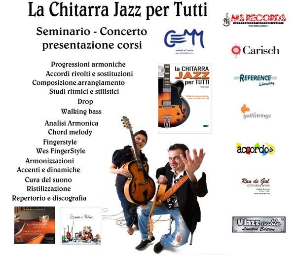 La Chitarra Jazz per Tutti sbarca a Milano