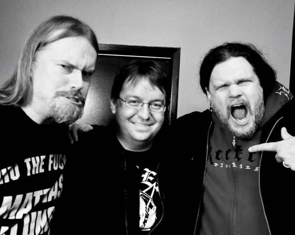 Fredrik dei Meshuggah entra negli studi Randall con Mike Fortin