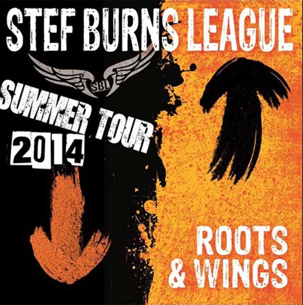 Stef Burns in tour estivo