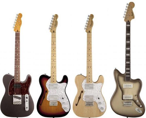 Fender e Squier: collezione estate 2014