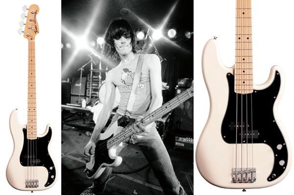 Il cofanetto Precision Bass di Dee Dee Ramone