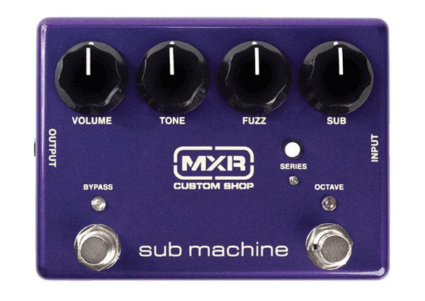 MXR fa ascoltare il Sub Machine: fuzz a doppia ottava