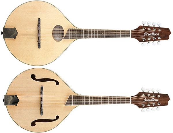 Breedlove presenta i mandolini per chitarristi