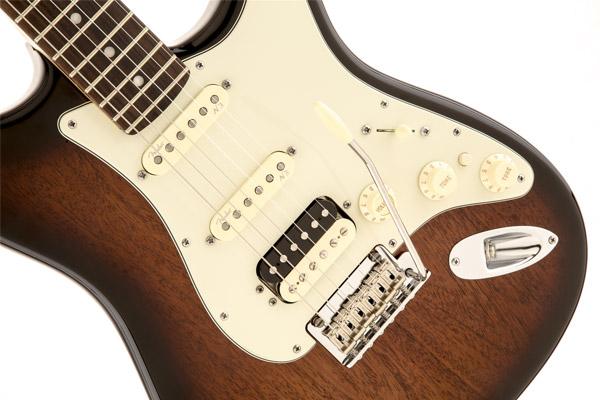 Come suona una Stratocaster mogano e humbucker?