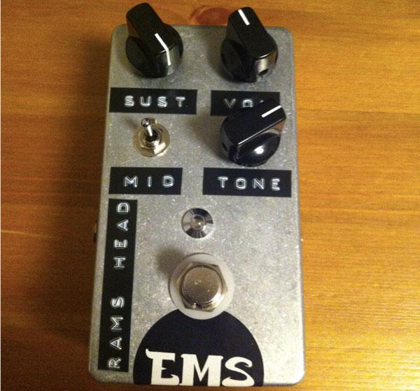 EMS Pedals Rams Head: Gilmour muff made in Italy