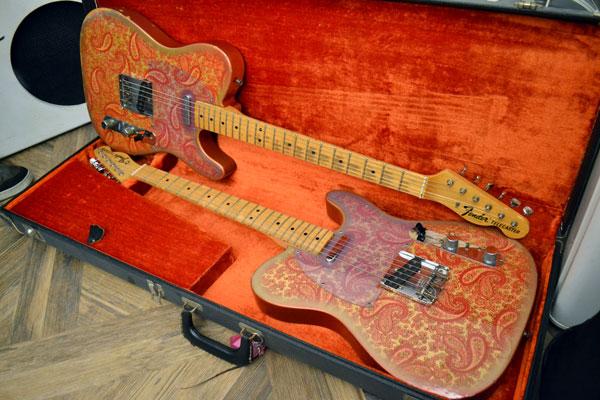 Fender Telecaster Paisley del '68 a confronto