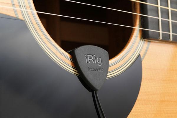 iRig Acoustic: la registrazione acustica in un plettro a clip