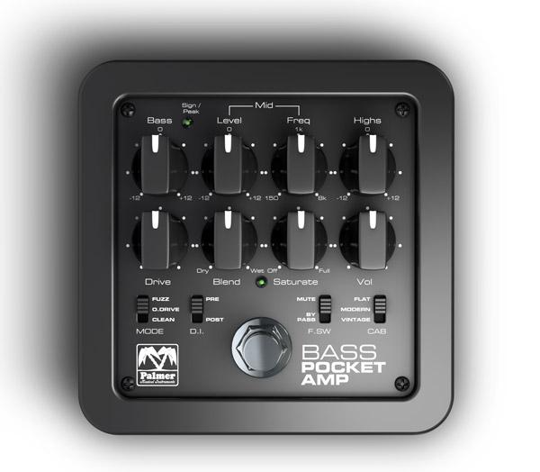 Il Bass Pocket Amp infila tutti i suoni in pedaliera dal vivo e in studio