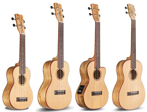 Come cambia il suono in ukulele di grandezze diverse: ci pensa Cordoba